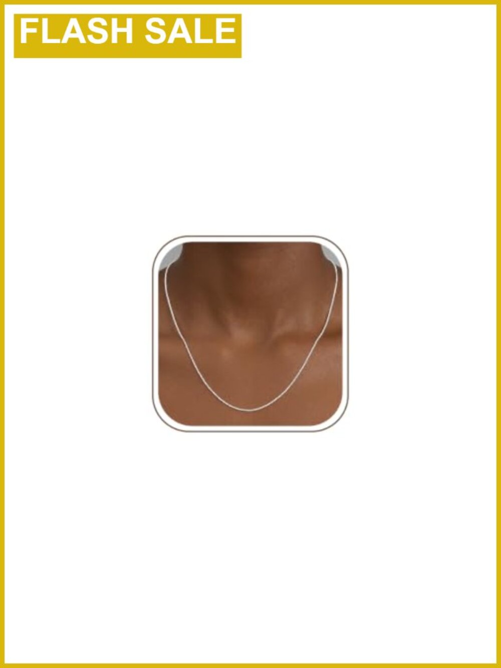 925 Sterling Silver Box Chain Necklace for Women, Classic Alternating Link,